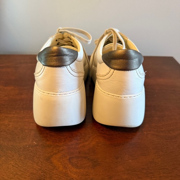 Fly London Wedge Platform Leather Sneakers Women’s Size 39 - Picture 4 of 9